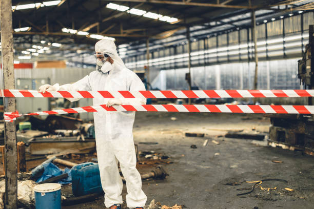 Professional Crime Scene Cleanup technician working in Avondale Estates, GA
